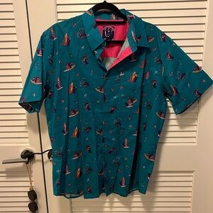Pardy Time short sleeve beach shirt XL